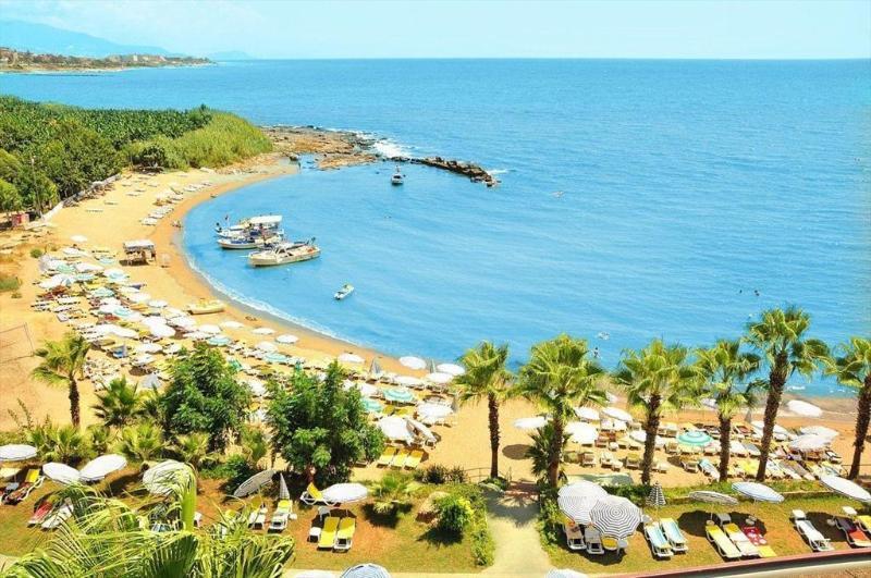 Alonya Beach Hotel Avsallar Dış mekan fotoğraf